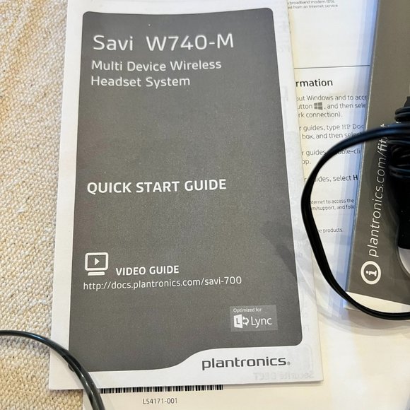 Plantronics Savi W740-M Savi wireless headset - Picture 2 of 10
